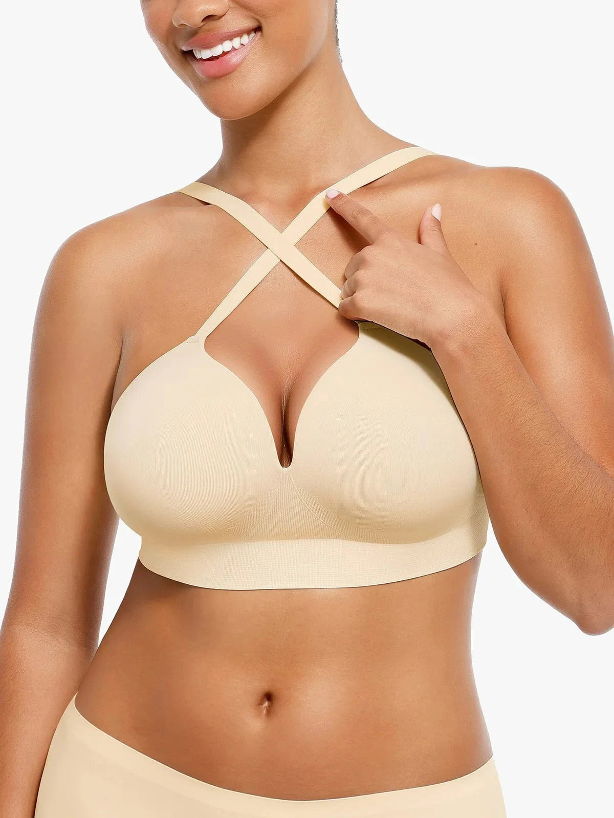 3-Pack Seamless Push Up Bras