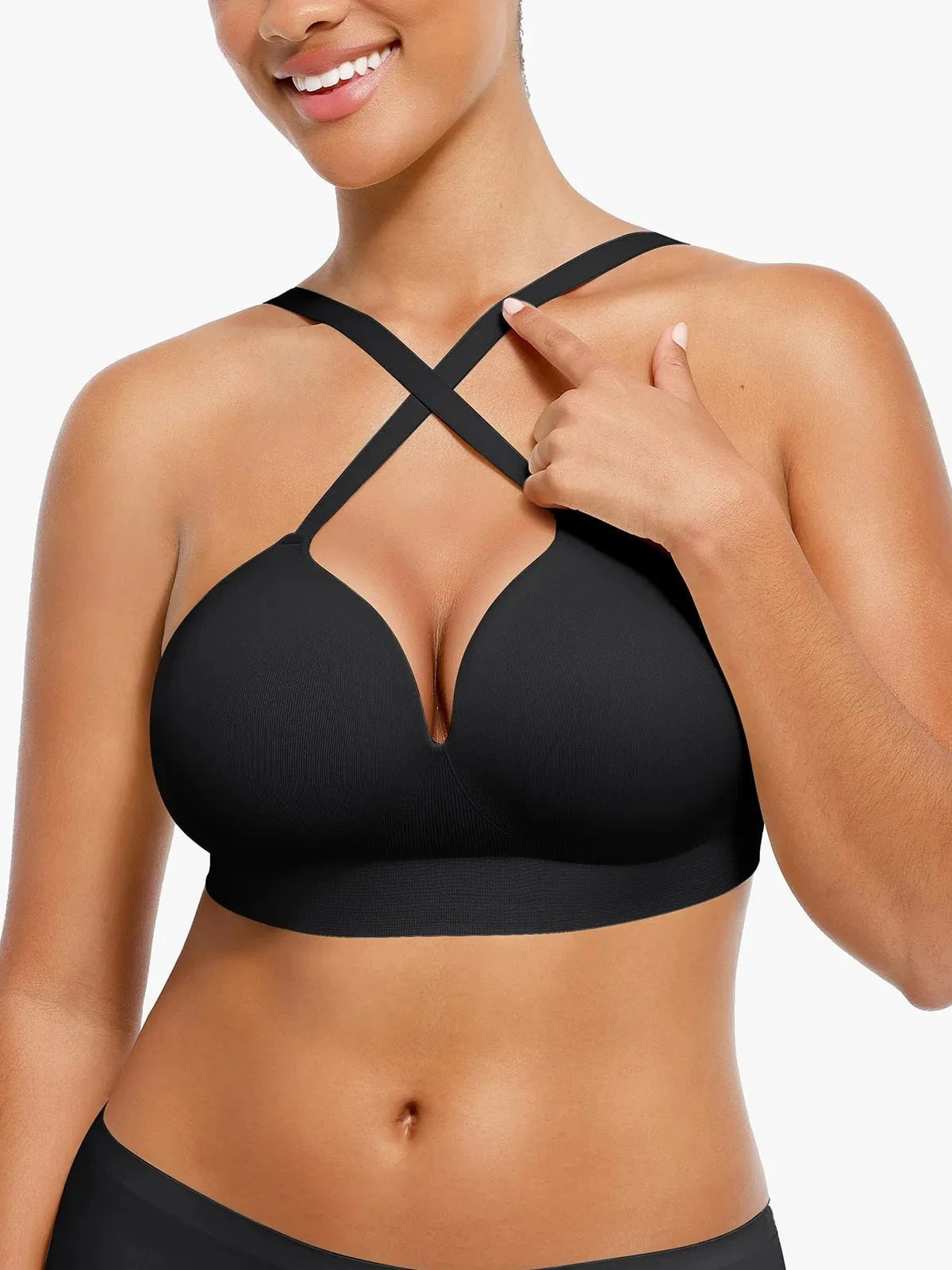 3-Pack Seamless Push Up Bras
